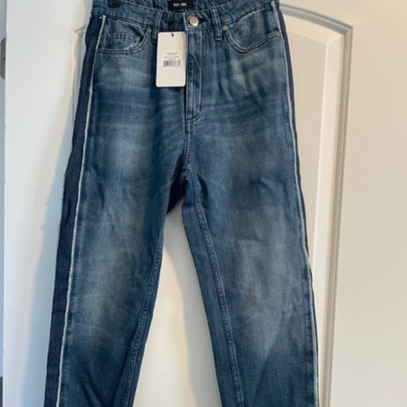 Saint and Sofia Haley Side Panel Jeans - Picture 1 of 5